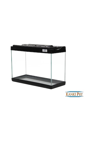 Kanki Pet KP5018 Renkli Kapak Akvaryum Siyah