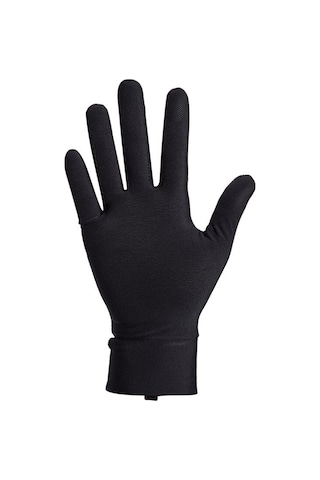 Nike Dry Lightweight Womens Gloves Reflektörlü Dokunmatik Uyumlu Spor Eldiveni Siyah Siyah