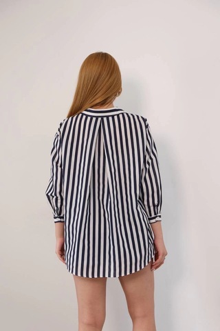 COjans Cj Çizgili Gömlek Çok Renkli