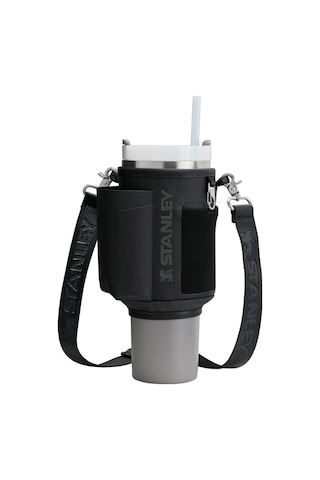 571 Collections Stanley Carry All Quencher Taşıma Çantası 1.18 L İçin - Siyah Açık Altın