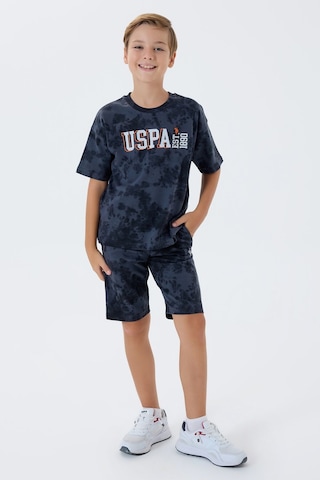 U.s. Polo Assn. Erkek Çocuk Antrasit Bermuda Takım Antrasit