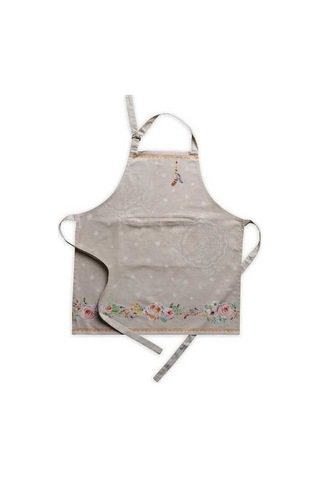 Fastbuy Kadınlar İçin Uzun Bağlı Ayarlanabilir Boyunlu Pamuklu Mutfak Önlüğü 3 - Ibiza - Bej, Diğer Diğer