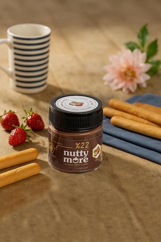 Nutty More %22 Kakaolu Fındık Ezmesi 200 Gr X 6 Adet