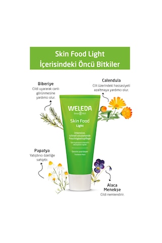 Weleda Skin Food Light Nemlendirici Ve Besleyici Organik Bakım Kremi 75 ML
