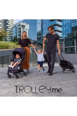 Trolley Me Bebek Arabası Ligth Grey