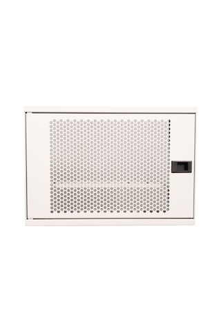 Alfafonet Ziglat 400 Serisi Wifi Box Duvar Tipi Modem Ve Wifi Kutusu 400x120x280 Mm Mat Beyaz Perfore Metal Kapak Montajlı
