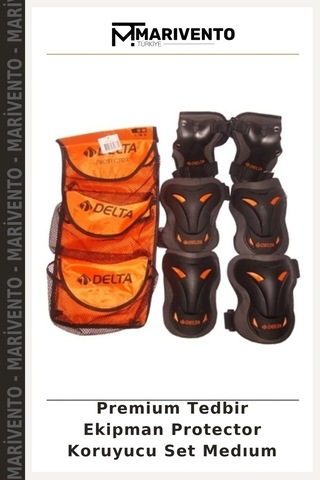 Premium Tedbir Ekipman Protector Koruyucu Set Medıum Çok Renkli