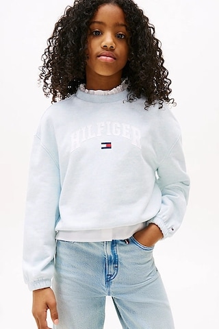 Kız Çocuk Th Varsity Sweatshirt - Mavi Breezy Blue Heather