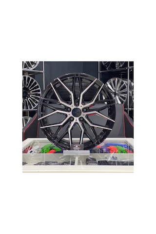 19 Inç 5x112 Valencia Black Dia. Ön/arka Jant Modeli 4adet