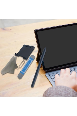 Suntek Dokunmatik Kalem Taşınabilir İnce Uçlu Stylus Tab Mavi