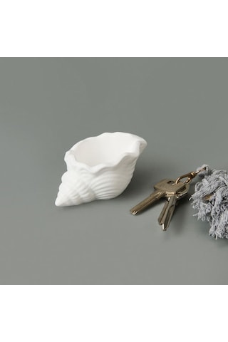 Evidea Deco Nautilius Dekor - Beyaz - 10 Cm Beyaz