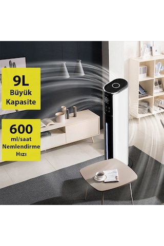 Ezere Aquapure Mns-a09 Ultrasonik Hava Nemlendirici