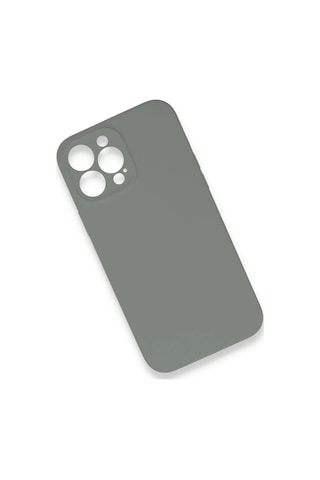 Newface - 621 - iPhone Uyumlu 13 Pro Max Kılıf Lansman Legant Silikon - Csmo-tex - - Gri