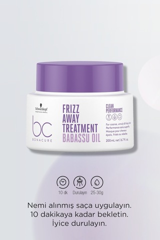 Schwarzkopf Bc Clean Elektriklenme Karşıtı Kür 200 ML
