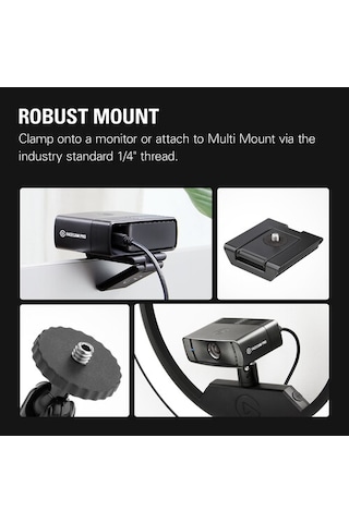 Elgato 10wab9901 Facecam Pro 4k Webcam