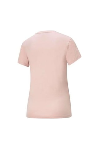 Puma Ess Logo Tee-bridal Rose T-shirt 001