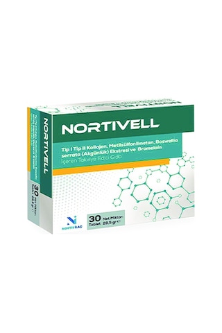 Nortis Nortivell Takviye Edici Gıda 30 Tablet