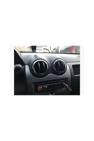Dacia Duster 2010-2018 Arası Krom İç Havalandırma Çerçevesi 4 Parça Dcsiçhv00000001