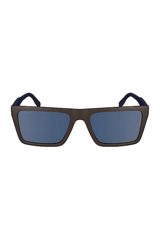 Lacoste L6009s 210 56 Erkek Kare Mat Kahverengi Kemik Güneş Gözlüğü