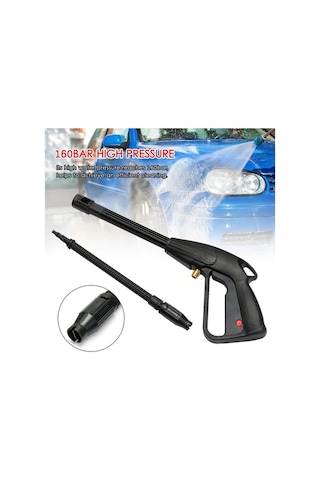 Pazly Yüksek Basınçlı Su Püskürtme Tabancası M14, 160bar, Uzun Direk, Dayanıklı Temizleme Aracı