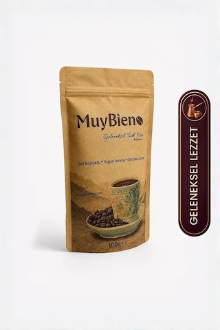 Türk Kahvesi 3x100g %100 Arabica Bol Köpüklü Yoğun Aromalı Taze Öğütülmüş