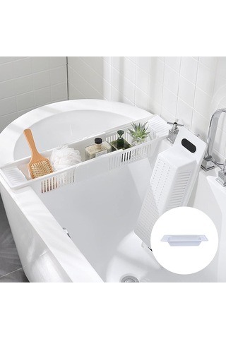 Genişletilebilir Kaymaz Banyo Rafı Diğer