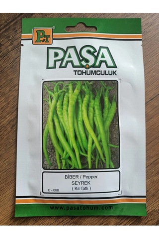 Paşa Tohumculuk Biber Tohumu Seyrek Kıl Tatlı 5 Gr