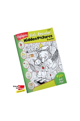 Hidden Pictures Gizli Resimler 4’lü Set