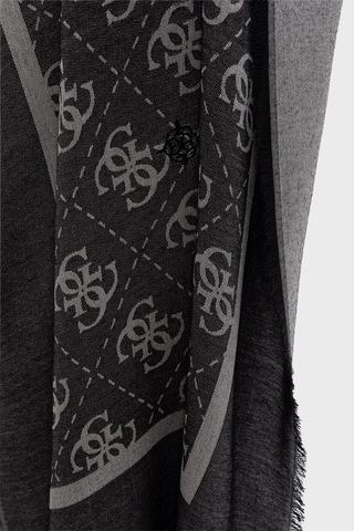 Guess Jacquard Logolu 70 X 180 Cm Şal Aw5529vıs03 Bayan Şal Aw5529 Vıs03 Bla Siyah