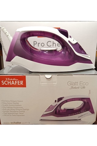 Schafer Glatt 2200 W Buharlı Ütü