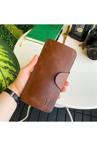 Modica Amando - Hakiki Deri Business Cüzdan