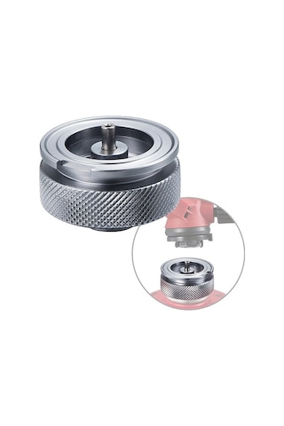 Dancemonkey Split Tip Ocak Adaptörü, Kamp Pişirme İçin Gümüş Piknik Dönüştürücü Gümüş