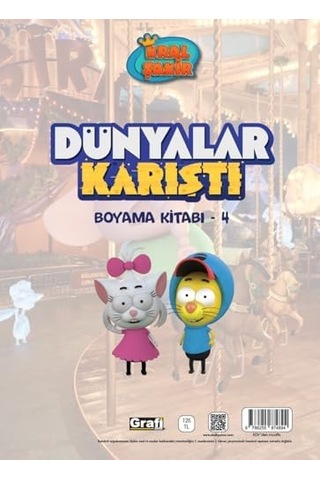 Kral Şakir - Dünyalar Karıştı Boyama Kitabı 4