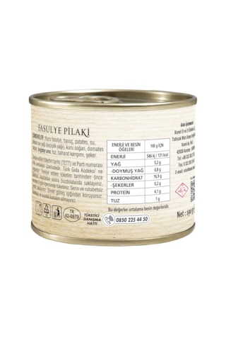 Fasulye Pilaki 190g - Hazır Yemek