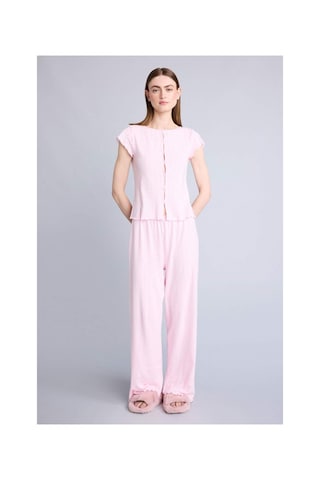 Defacto Regular Fıt Kısa Kollu 2li Takım H5915ax26smpn186 Pembe-pn186