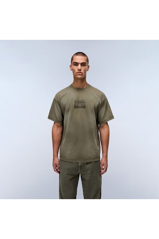 Napapijri Comel Erkek Yeşil T-shirt Np0a88y9g0a1 Yeşil