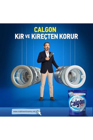 Calgon Çamaşır Makinesi Kireç Önleyici Toz 1500 Gr