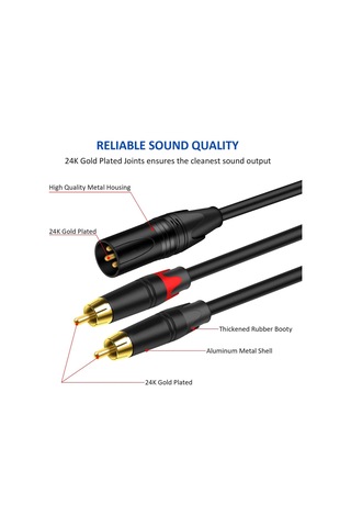 Suntek Kaydediciler Erkek 3m Için Korumalı Çift Hifi Stereo