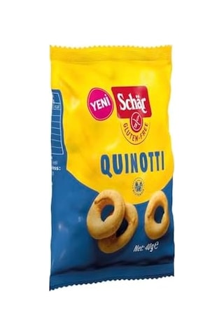 Schar Quinotti 40 Gram Kinoalı Halka Kraker