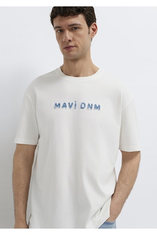 Mavi - Mavi Dnm Ekru Tişört 0613604-70057