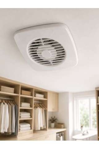 Lexroo Dekoratif Havalandırma Aspiratörü 120 Mm 180 M³/h Duvar Ve