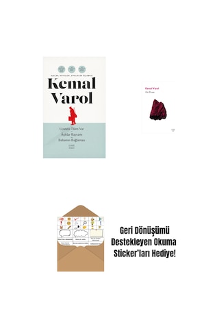Aşklar, Hevesler, Ayrılıklar Üçlemesi Ciltli + Kin Divanı + Okuma Sticker'ları
