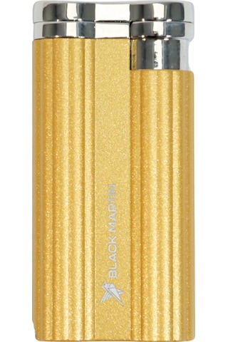 Black Martin Tek Torch Pürmüz Delicili Sarı Metal Puro Çakmağı - Tr9537