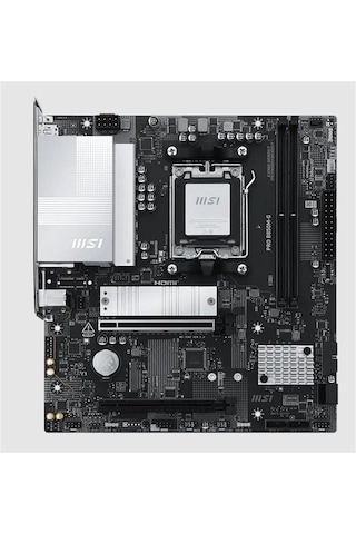 Msı Pro B850m-g Ddr5 8200mt/s 1xhdmı 1xdp 2xm.2 Usb Matx Am5 Amd Am5 9000/8000/7000 Seri İle Uyumlu