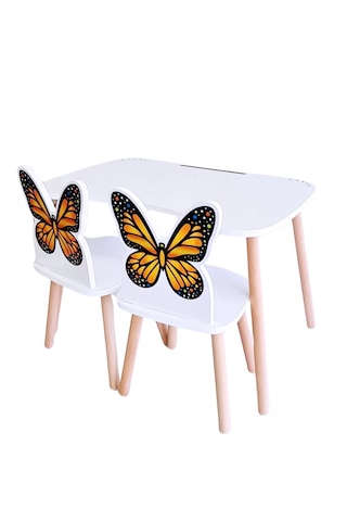 4-12 Yaş Çocuk Aktivite 1 Masa 2 Sandalye Takımı