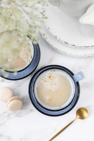 Milla Sweethome Çay Fincanları Seti, Çay Takımı 200ml 396681032 Açık Mavi