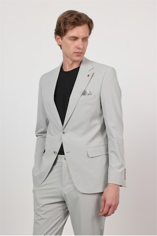 İmza Taş Rengi Kendinden Desenli Mono Yaka 6 Drop Slim Fit Takım Elbise 1001260162