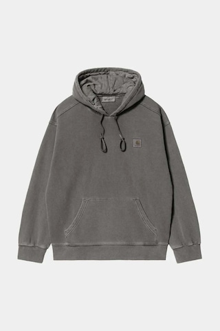 Carhartt Wıp Hooded Vista Sweat - Gri Oversized Fit Pamuklu Kapüşonlu Üst