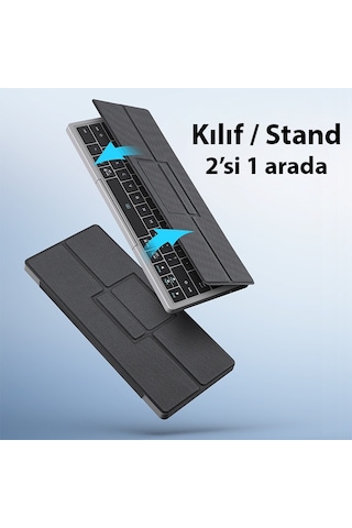 Dux Ducis Universal Ok Series Kablosuz Bluetooth Klavye Touchpad