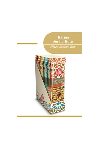 Karma 45 G Susam Krokan Kutu X 12 Adet 6 Çeşit